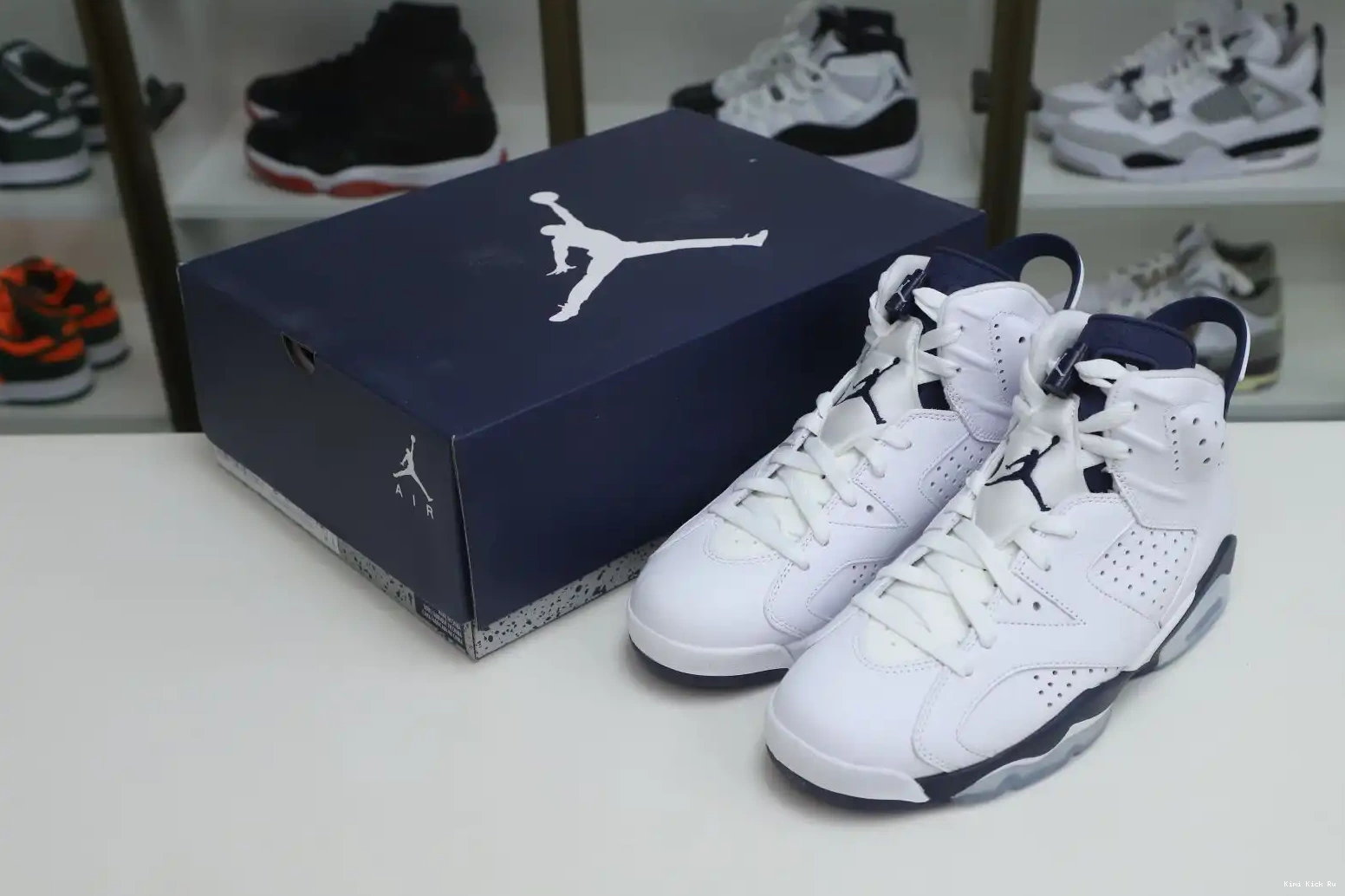 NAVY AIR JORDAN MIDNIGHT Kimikick 6 0616